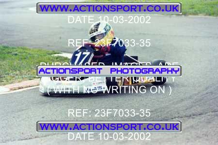 Photo: 23F7033-35 ActionSport Photography 10/03/2002 Hunts Kart Club - Kimbolton _2_Cadets #17