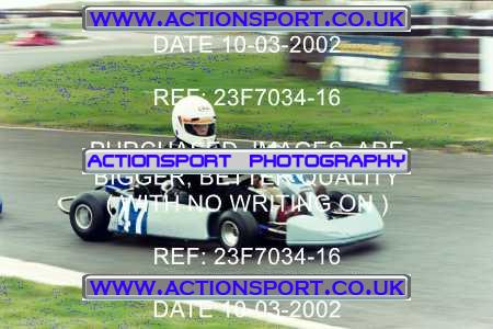 Photo: 23F7034-16 ActionSport Photography 10/03/2002 Hunts Kart Club - Kimbolton _1_JuniorTKM_JuniorRotax #47