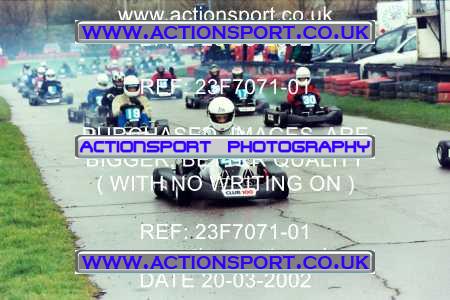 Photo: 23F7071-01 ActionSport Photography 20/03/2002 British Universities Kart Championship - Rye House _1_AllDrivers #9990