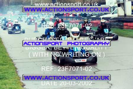 Photo: 23F7071-02 ActionSport Photography 20/03/2002 British Universities Kart Championship - Rye House _1_AllDrivers #9990