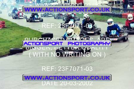Photo: 23F7071-03 ActionSport Photography 20/03/2002 British Universities Kart Championship - Rye House _1_AllDrivers #9990