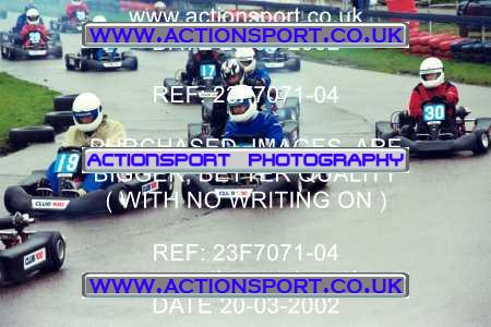 Photo: 23F7071-04 ActionSport Photography 20/03/2002 British Universities Kart Championship - Rye House _1_AllDrivers #9990