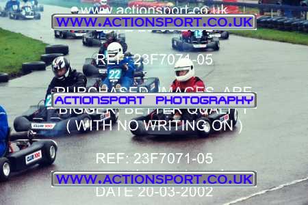 Photo: 23F7071-05 ActionSport Photography 20/03/2002 British Universities Kart Championship - Rye House _1_AllDrivers #9990