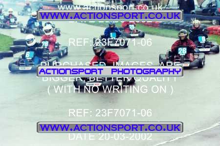 Photo: 23F7071-06 ActionSport Photography 20/03/2002 British Universities Kart Championship - Rye House _1_AllDrivers #9990