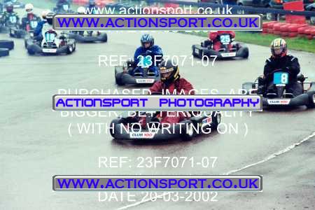 Photo: 23F7071-07 ActionSport Photography 20/03/2002 British Universities Kart Championship - Rye House _1_AllDrivers #9990