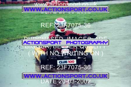 Photo: 23F7075-36 ActionSport Photography 20/03/2002 British Universities Kart Championship - Rye House _1_AllDrivers #9998