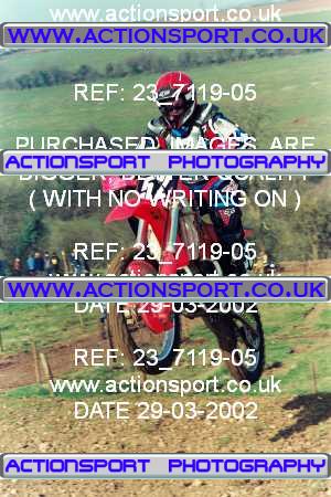 Photo: 23_7119-05 ActionSport Photography 29/03/2002 AMCA Marshfield MXC Mike Brown Memorial  _0_JuniorsPractice #52