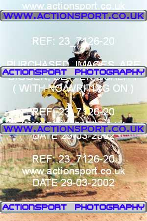 Photo: 23_7126-20 ActionSport Photography 29/03/2002 AMCA Marshfield MXC Mike Brown Memorial  _3_Juniors125sGroup2 #27