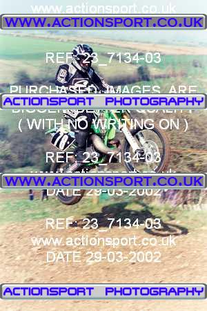 Photo: 23_7134-03 ActionSport Photography 29/03/2002 AMCA Marshfield MXC Mike Brown Memorial  _5_250Juniors #78