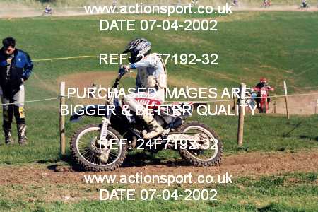 Photo: 24F7192-32 ActionSport Photography 07/04/2002 AMCA Cirencester & DMXC [250 Qualifiers] - Upavon  _1_JuniorsGp1 #54