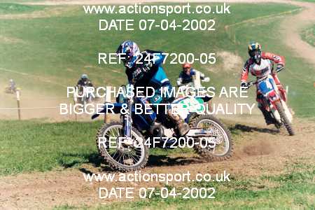 Photo: 24F7200-05 ActionSport Photography 07/04/2002 AMCA Cirencester & DMXC [250 Qualifiers] - Upavon  _4_OpenSeniors #139
