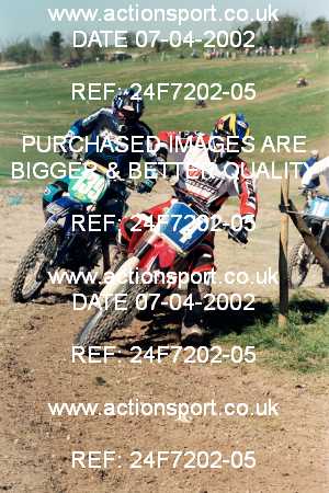 Photo: 24F7202-05 ActionSport Photography 07/04/2002 AMCA Cirencester & DMXC [250 Qualifiers] - Upavon  _4_OpenSeniors #139