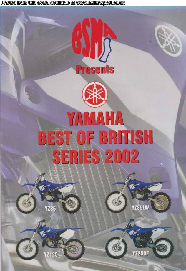 Event programme page