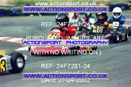 Photo: 24F7281-24 ActionSport Photography 27/04/2002 Camberley Kart Club  _1_Cadets #75
