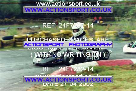 Photo: 24F7282-14 ActionSport Photography 27/04/2002 Camberley Kart Club  _3_JuniorTKM #19
