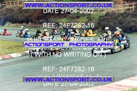 Photo: 24F7282-16 ActionSport Photography 27/04/2002 Camberley Kart Club  _1_Cadets #9990