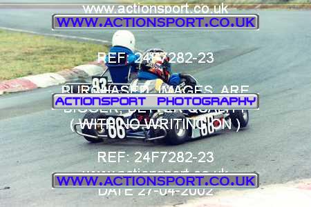 Photo: 24F7282-23 ActionSport Photography 27/04/2002 Camberley Kart Club  _1_Cadets #9990