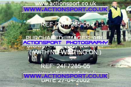 Photo: 24F7285-05 ActionSport Photography 27/04/2002 Camberley Kart Club  _3_JuniorTKM #19