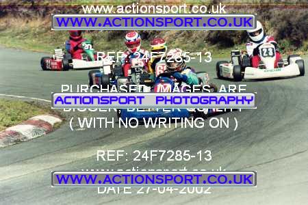 Photo: 24F7285-13 ActionSport Photography 27/04/2002 Camberley Kart Club  _4_JuniorMax #69
