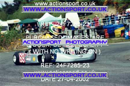 Photo: 24F7285-23 ActionSport Photography 27/04/2002 Camberley Kart Club  _4_JuniorMax #69
