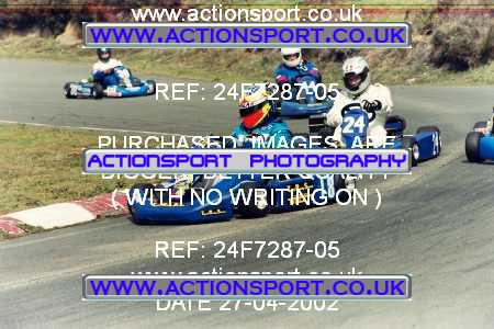 Photo: 24F7287-05 ActionSport Photography 27/04/2002 Camberley Kart Club  _6_RotaxMax #18