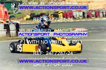 Photo: 24F7287-24 ActionSport Photography 27/04/2002 Camberley Kart Club  _6_RotaxMax #95