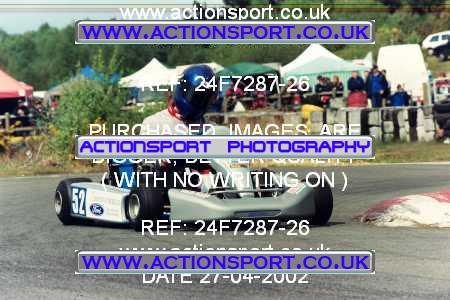 Photo: 24F7287-26 ActionSport Photography 27/04/2002 Camberley Kart Club  _6_RotaxMax #52