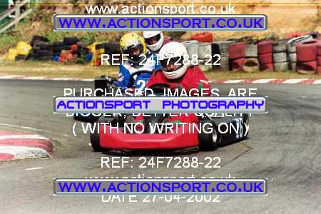 Photo: 24F7288-22 ActionSport Photography 27/04/2002 Camberley Kart Club  _6_RotaxMax #26