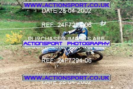 Photo: 24F7294-06 ActionSport Photography 28/04/2002 AMCA Clee Hill Victors - The Llan  _2_125Seniors #88