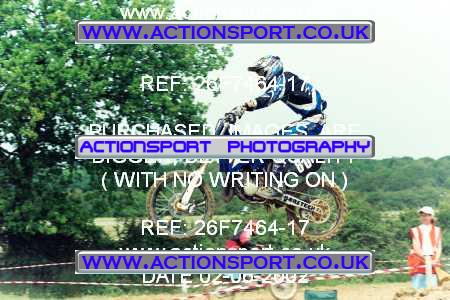 Photo: 26F7464-17 ActionSport Photography 02/06/2002 YMSA Mid Sussex MCC - Ringmer _2_Seniors125s #80