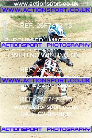 Photo: 26F7472-13 ActionSport Photography 02/06/2002 YMSA Mid Sussex MCC - Ringmer _5_65s #44