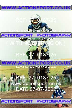 Photo: 27_0187-25 ActionSport Photography 07/07/2002 AMCA Marshfield MXC - Marshfield _4_125JuniorsGroup2 #309