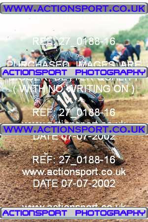 Photo: 27_0188-16 ActionSport Photography 07/07/2002 AMCA Marshfield MXC - Marshfield _4_125JuniorsGroup2 #147