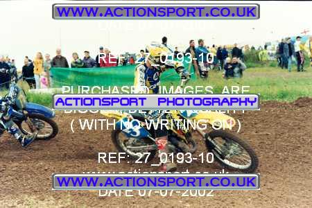 Photo: 27_0193-10 ActionSport Photography 07/07/2002 AMCA Marshfield MXC - Marshfield _7_125Experts-125Seniors #23
