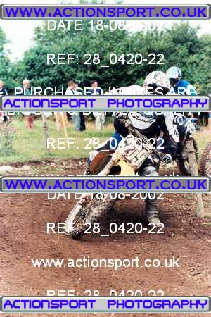 Photo: 28_0420-22 ActionSport Photography 18/08/2002 AMCA Teignbridge MXC - Littlehempston  _4_JuniorsGroup2 #209