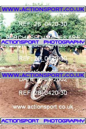 Photo: 28_0420-30 ActionSport Photography 18/08/2002 AMCA Teignbridge MXC - Littlehempston  _4_JuniorsGroup2 #154