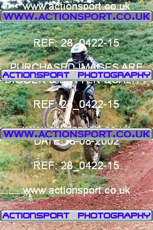 Photo: 28_0422-15 ActionSport Photography 18/08/2002 AMCA Teignbridge MXC - Littlehempston  _4_JuniorsGroup2 #154