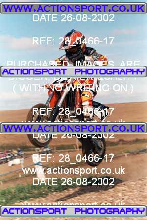 Photo: 28_0466-17 ActionSport Photography 26/08/2002 YMSA Poole & Parkstone MC - Winterbourne Gunner _5_Autos #22