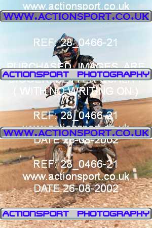 Photo: 28_0466-21 ActionSport Photography 26/08/2002 YMSA Poole & Parkstone MC - Winterbourne Gunner _5_Autos #148