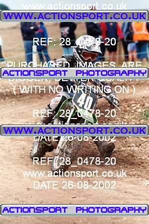 Photo: 28_0478-20 ActionSport Photography 26/08/2002 YMSA Poole & Parkstone MC - Winterbourne Gunner _4_65s #40