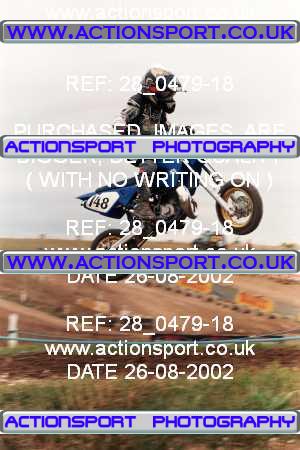 Photo: 28_0479-18 ActionSport Photography 26/08/2002 YMSA Poole & Parkstone MC - Winterbourne Gunner _5_Autos #148
