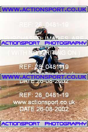 Photo: 28_0481-19 ActionSport Photography 26/08/2002 YMSA Poole & Parkstone MC - Winterbourne Gunner _5_Autos #148