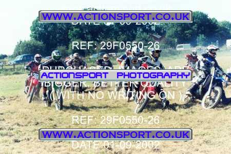 Photo: 29F0550-26 ActionSport Photography 01/09/2002 AMCA Leigh MCC - Astley Raceway  _4_JuniorGroup2 #146
