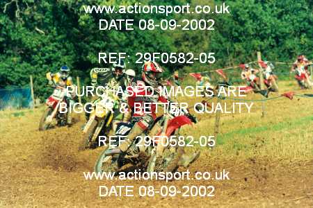 Photo: 29F0582-05 ActionSport Photography 08/09/2002 AMCA Sedgley MCC - Six Ashes, Kings Nordley  _2_125Juniors #280