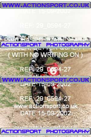 Photo: 29_0594-27 ActionSport Photography 15/09/2002 YMSA Hants & Dorset Youth AMC - Foxholes, Bishopsbourne _2_ExpertsB #6