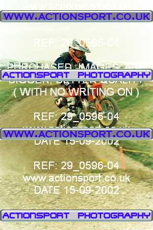 Photo: 29_0596-04 ActionSport Photography 15/09/2002 YMSA Hants & Dorset Youth AMC - Foxholes, Bishopsbourne _5_60s #5