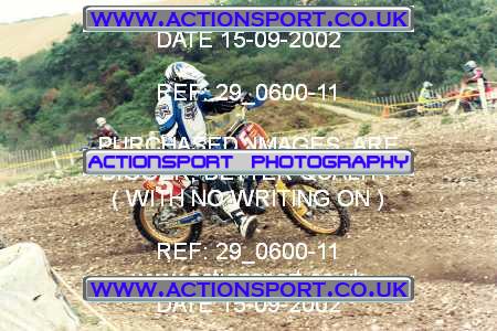 Photo: 29_0600-11 ActionSport Photography 15/09/2002 YMSA Hants & Dorset Youth AMC - Foxholes, Bishopsbourne _2_ExpertsB #5