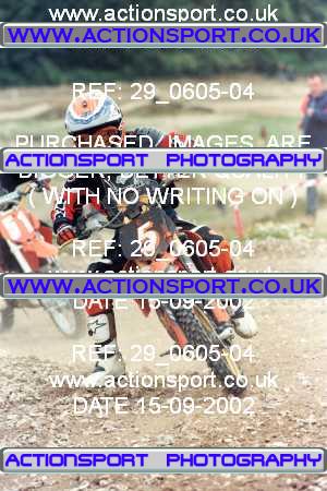 Photo: 29_0605-04 ActionSport Photography 15/09/2002 YMSA Hants & Dorset Youth AMC - Foxholes, Bishopsbourne _5_60s #5