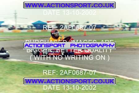 Photo: 2AF0687-07 ActionSport Photography 13/10/2002 Hunts Kart Club - Kimbolton  _1_JuniorTKM #40