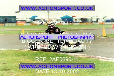 Photo: 2AF0690-11 ActionSport Photography 13/10/2002 Hunts Kart Club - Kimbolton  _6_JuniorMax_MiniMax_JuniorTKMInter #77